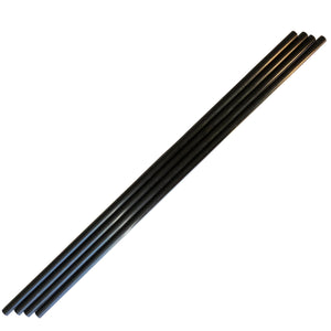 Pultruded Carbon Fiber Tubing  - 3mm x 1.5mm x 1000mm - High Strength