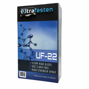 ULTRAFASTEN - UF-22  Ultra Clear - High Strength Epoxy