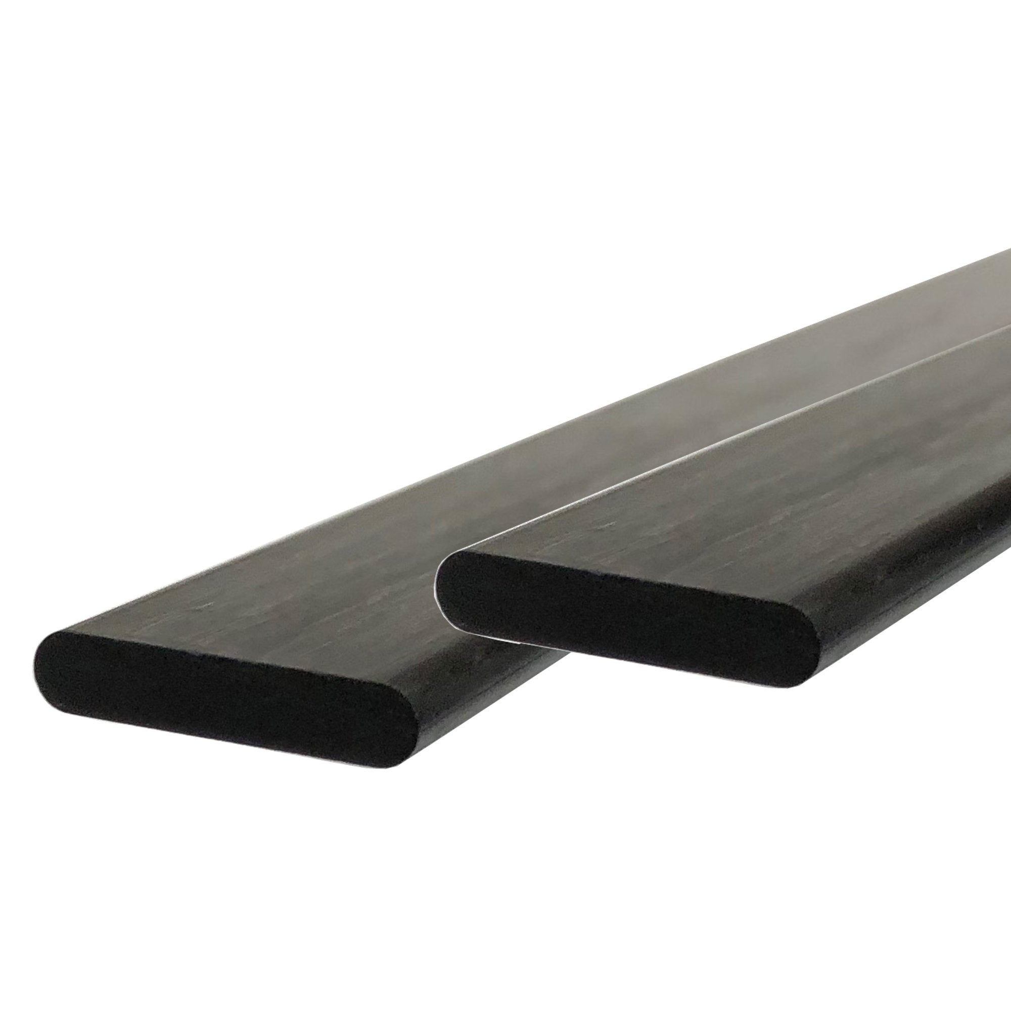 KARBXON Pultruded Carbon Fiber Flat Strip 6mm x 2mm x 1000mm - High Strength Lightweight Bar
