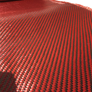 Kevlar Carbon fiber twill aramid fabric, 3k tow, 12K tow, bidirectional strength 