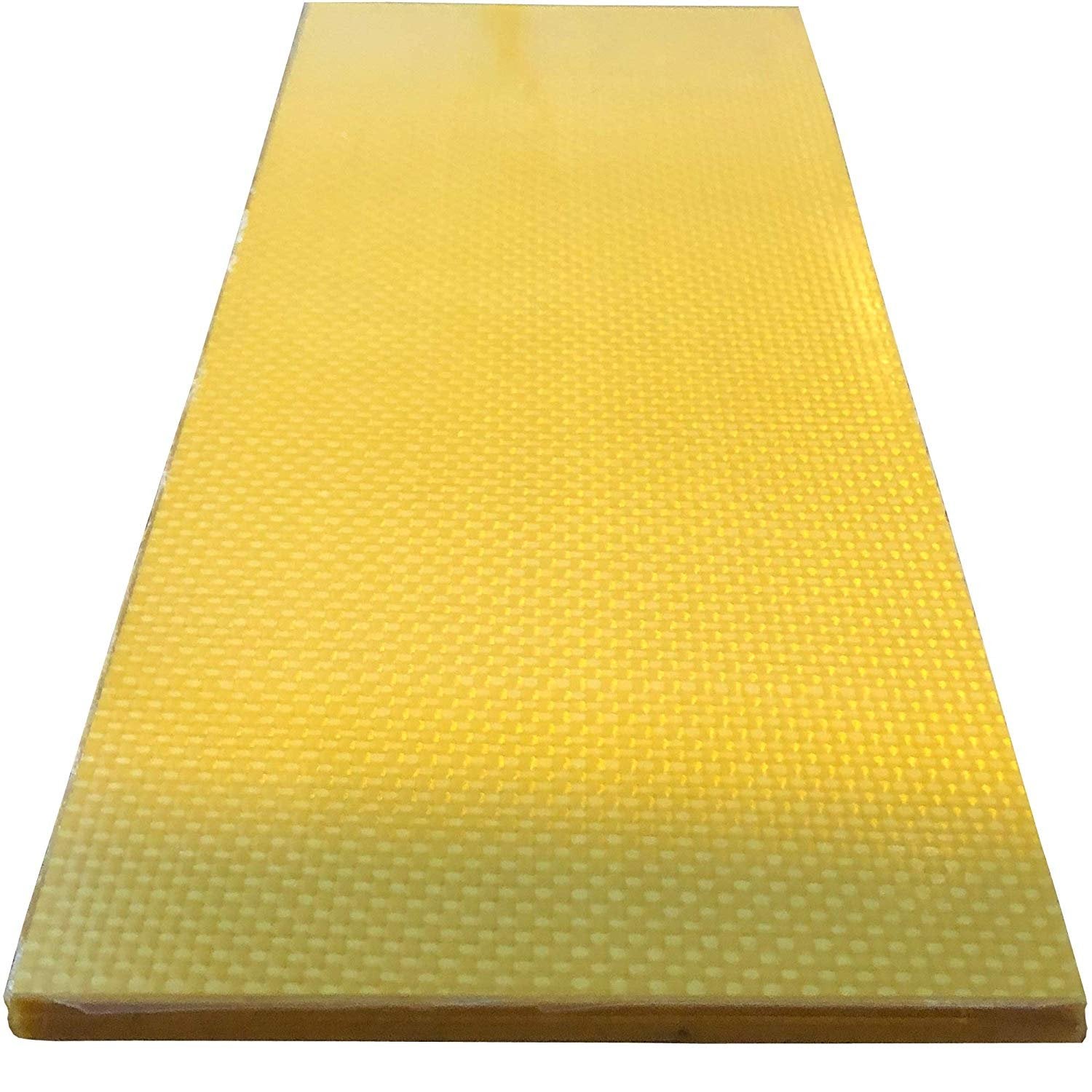(2) Kevlar Plates - 100mm x 250mm x 6mm Thick - 100% Kevlar Plain Weave  -High Gloss Surface (1) Plate