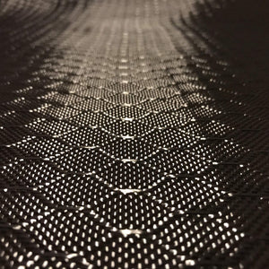 39 in x 100 FT - WASP - Carbon Fiber Fabric - Wasp Weave-3K - 220g-Black