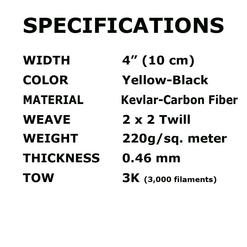 FMSC - 1.7 oz. Kevlar® Cloth - Plain Weave (Style #5120)