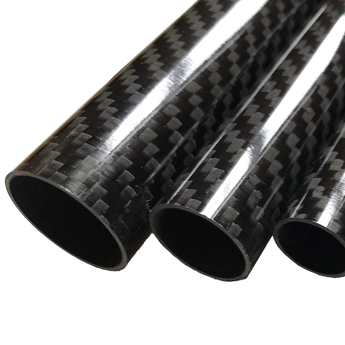 10) Pieces - 2mm x 1000mm Carbon Fiber RODS - Solid Pultruded Round R 
