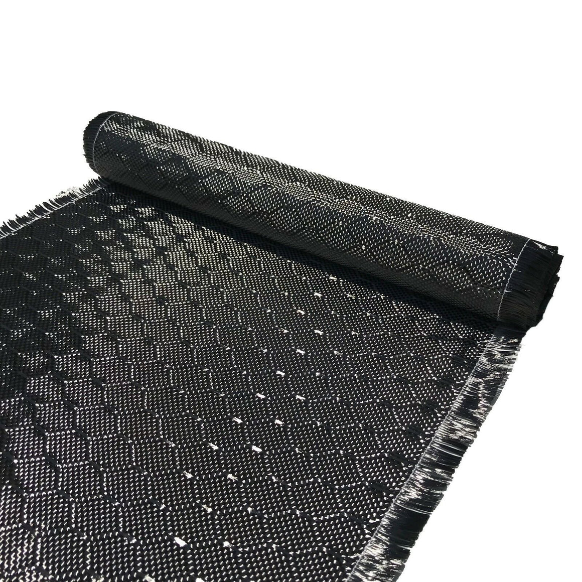 12 in x 5 FT - WASP - Carbon Fiber Fabric - Wasp Weave-3K - 220g-Black