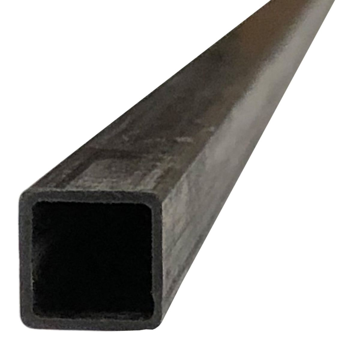 (2) Pultruded Square Carbon Fiber Tube - 10mm x 10mm x 1000mm