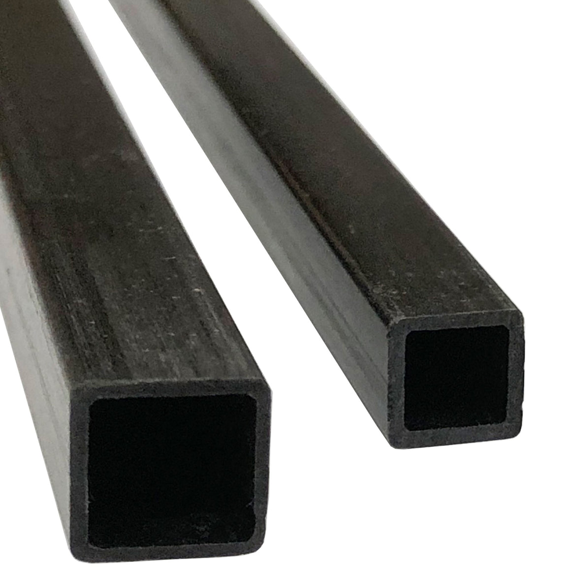 (10) Pultruded Square Carbon Fiber Tube - 6mm x 6mm x 1000mm