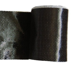 CARBON FIBER - 12K TOW - 25 ft. x 4" in. - High Strength Fabric